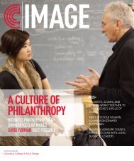 A CULTURE OF PHILANTHROPY - Columbus College of Art & Design