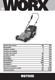 WG705E - Worx Power Tools