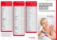 Alle Sender im Blick - Komro