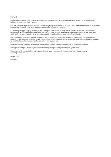 Forord - Køb bogen på gyldendal.dk