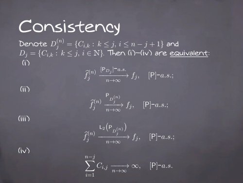 Asymptotic Consistency and Inconsistency of the Chain Ladder