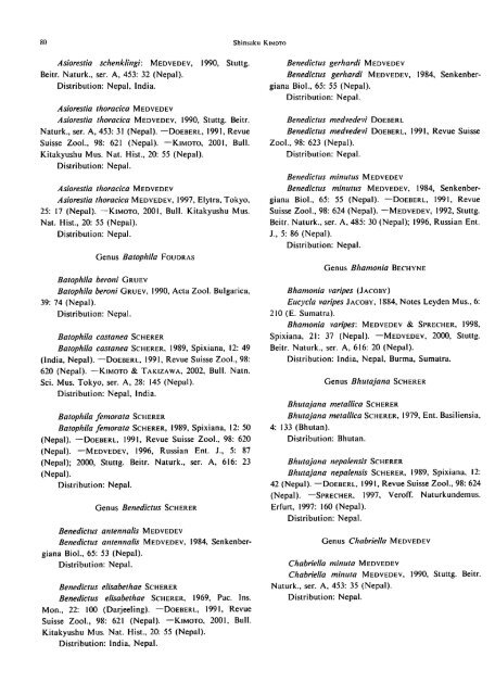 Systematic Catalog of the Chrysomelidae (Coleoptera) from Nepal ...