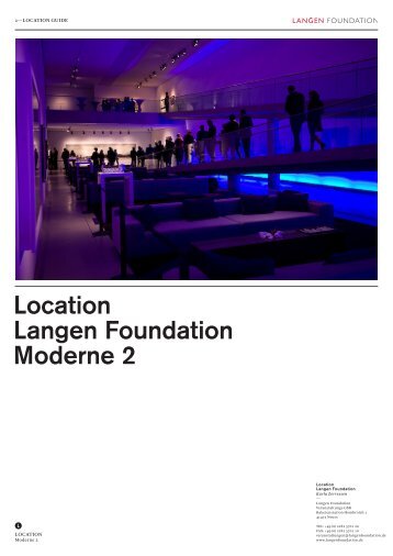 Download Location Guide Moderne 2 - Langen Foundation