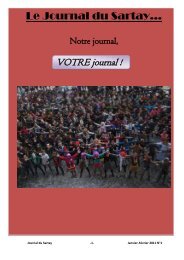 Le Journal du Sartayâ¦