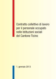 Contratto collettivo di lavoro per il personale occupato nelle ... - OCST