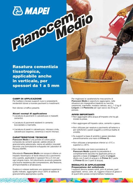 Pianocem Medio Pianocem Medio - Crocispa.it