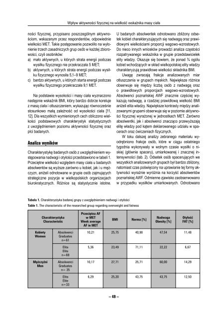 full text - Akademia Wychowania Fizycznego w Krakowie