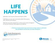 Life Happens - AccessAllstate
