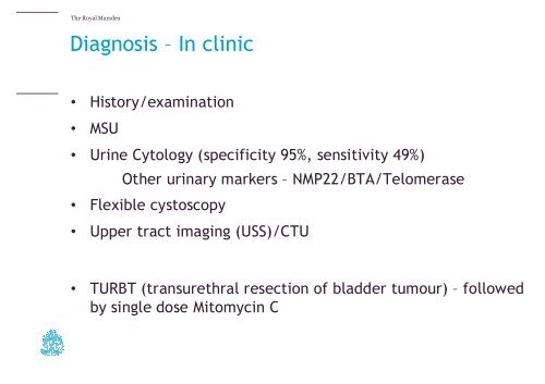 Alan Thompson - The Royal Marsden