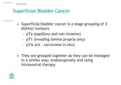 Alan Thompson - The Royal Marsden