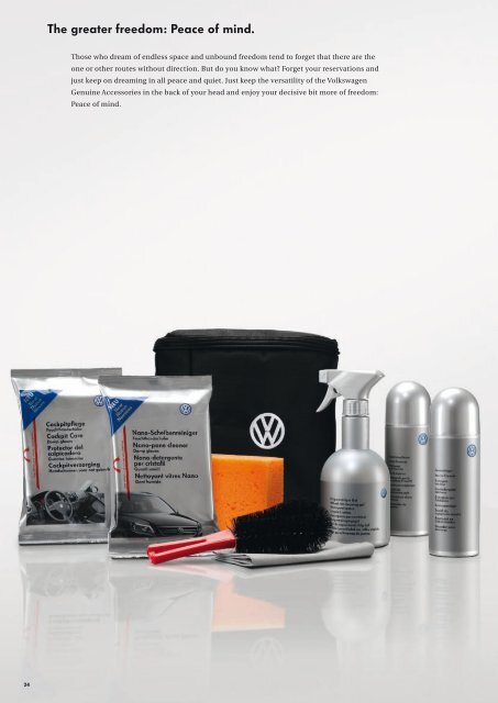 Accessories for the Touareg. - Volkswagen