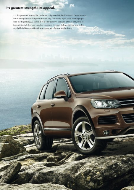 Accessories for the Touareg. - Volkswagen