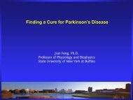 Jian Feng's PowerPoint Presentation - University at Buffalo