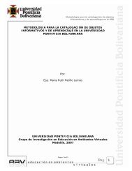 METODOLOGÃA PARA LA CATALOGACIÃN DE OBJETOS ... - EAV