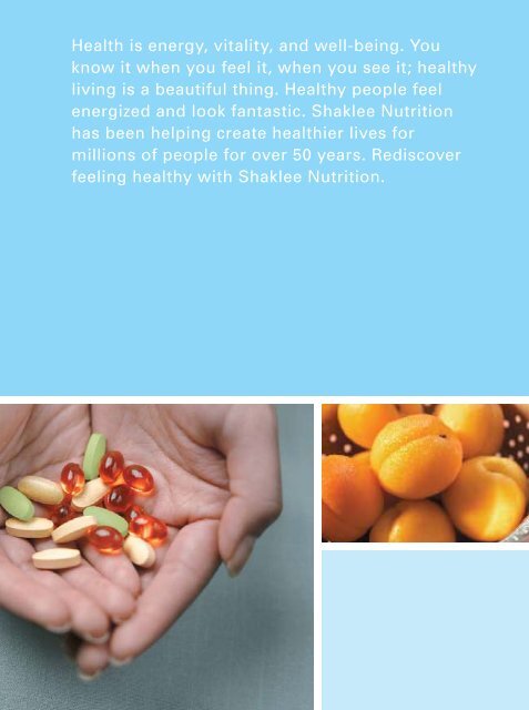 The Shaklee Difference