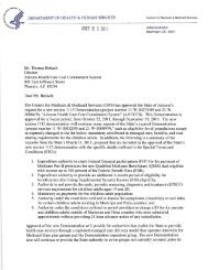 CMS Approval Letter - AHCCCS