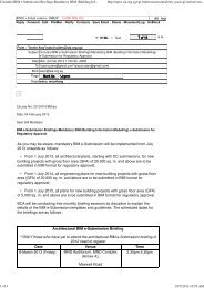 BIM e-Submission Briefings: Mandatory BIM e-Submission for