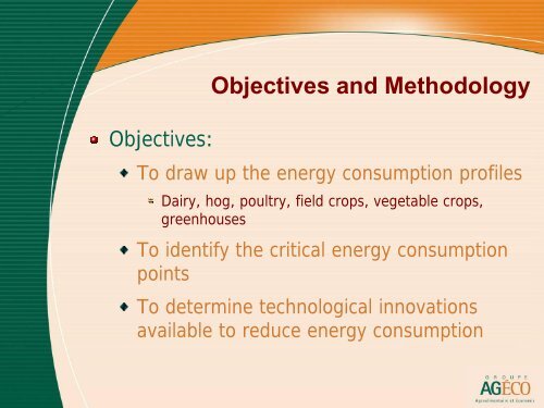 Energy Consumption Profile and Energy-Efficiency Technologies in ...