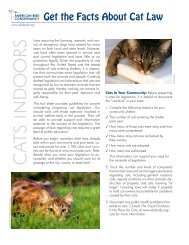 Getting the Facts About Cat Law - American Bird Conservancy