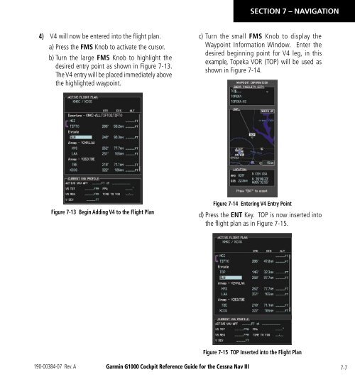 G1000 Reference Guide - SkyHoppers