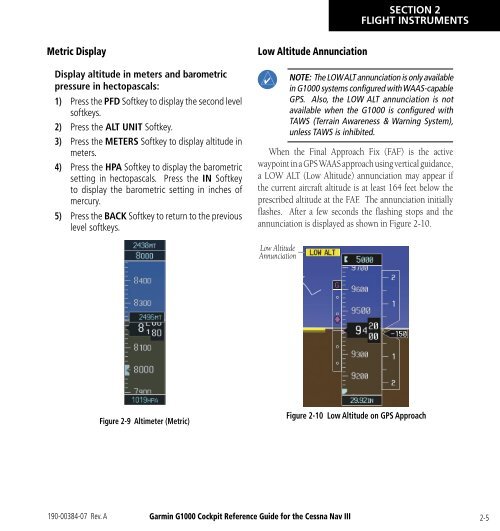 G1000 Reference Guide - SkyHoppers