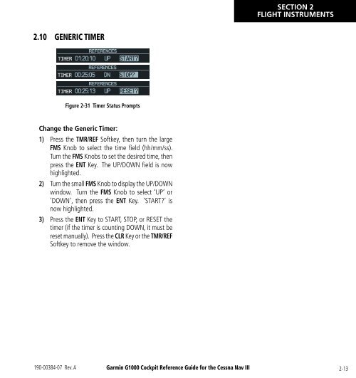 G1000 Reference Guide - SkyHoppers