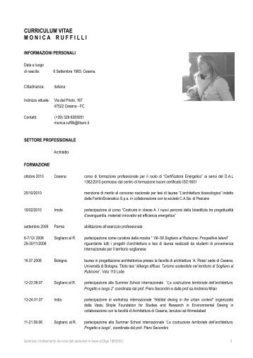 Monica Ruffilli CV 01