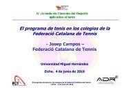 Programa Tenis en los Colegios - Miguel Crespo