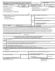 amendment of solicitation/modification of contract - QinetiQ | North ...