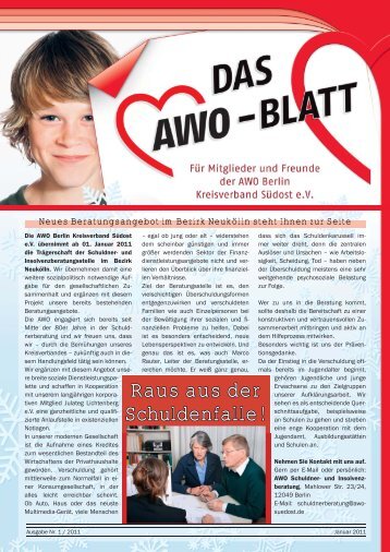 Download AWO-Blatt Ausgabe 1 - Januar 2011 - Herzlich ...