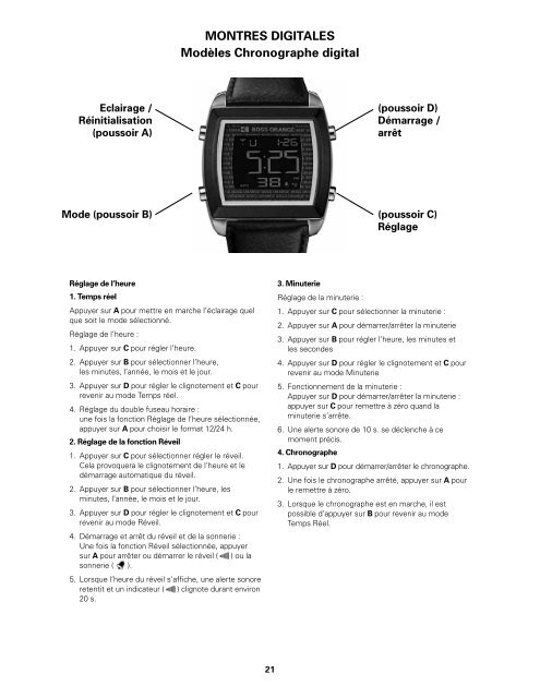 watch care and maintenance, operating instructions ... - Movado