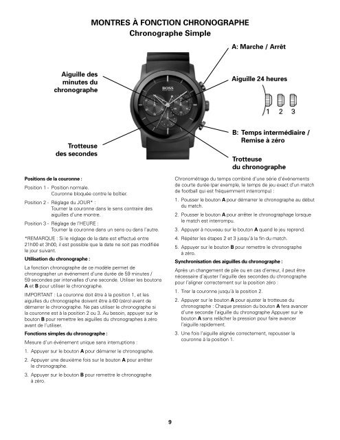 watch care and maintenance, operating instructions ... - Movado