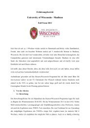 University of Wisconsin - Madison - Hessen - Wisconsin
