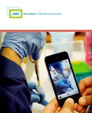 Horizon Report for Higher Education - McGill University