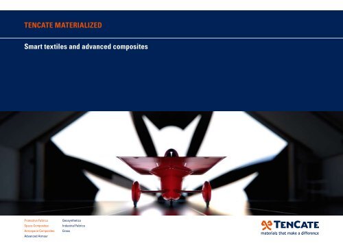 Smart textiles and advanced composites TENCATE MATERIALIZED
