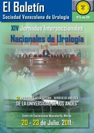 Boletin AquÃ­ - Sociedad Venezolana de UrologÃ­a