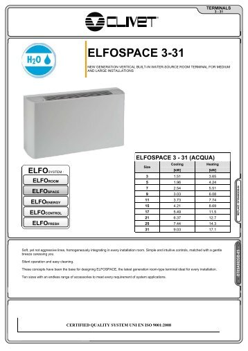 ELFOSPACE 3-31 - Clima-Comfort