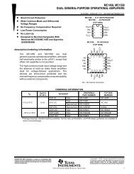 MC1458P - Komponenten