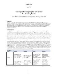 Techniques for Assigning NCI CTC Grades to ... - PhUSE Wiki