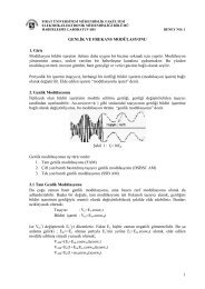 Genlik ve Frekans ModÃ¼lasyonu - Hasan HÃ¼seyin BALIK