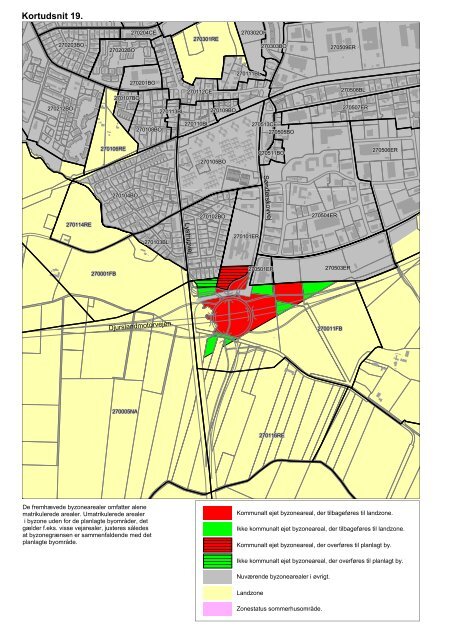 Katalog med oversigt over byzonearealer uden for de planlagte ...