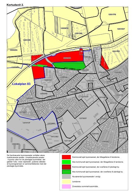 Katalog med oversigt over byzonearealer uden for de planlagte ...