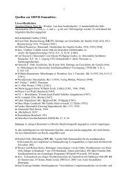 Quellen zur ORTH-Stammliste: - bei den Genealogie-Seiten von ...