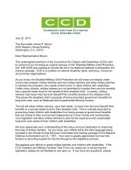 CCD Letter of Support Moran - Consortium for Citizens with Disabilities