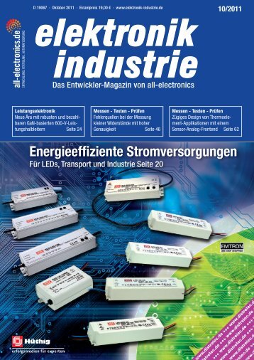 PDF-Ausgabe herunterladen (38.7 MB) - elektronik industrie