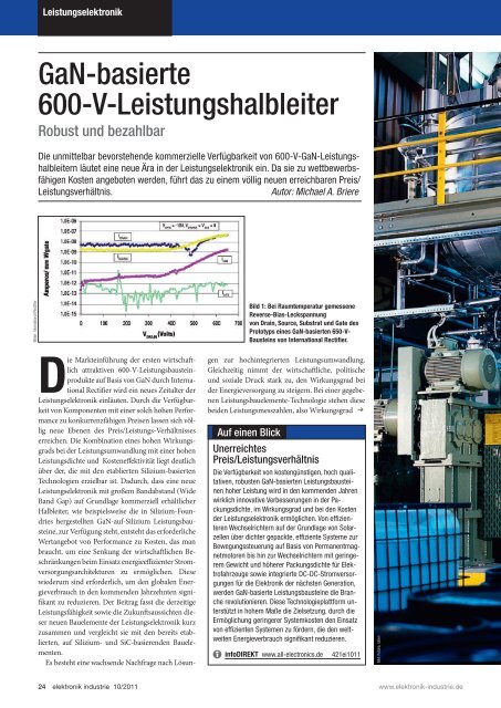 PDF-Ausgabe herunterladen (38.7 MB) - elektronik industrie