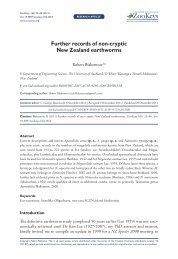 Further records of non-cryptic New Zealand earthworms