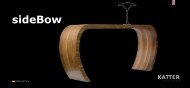 sideBow - KATTER_furniture, Jiri M.R. Katter