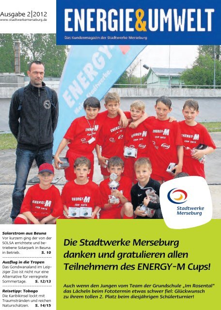 Die Stadtwerke Merseburg danken und gratulieren allen ...