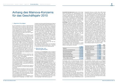 Geschäftsbericht 2010 - Mainova AG